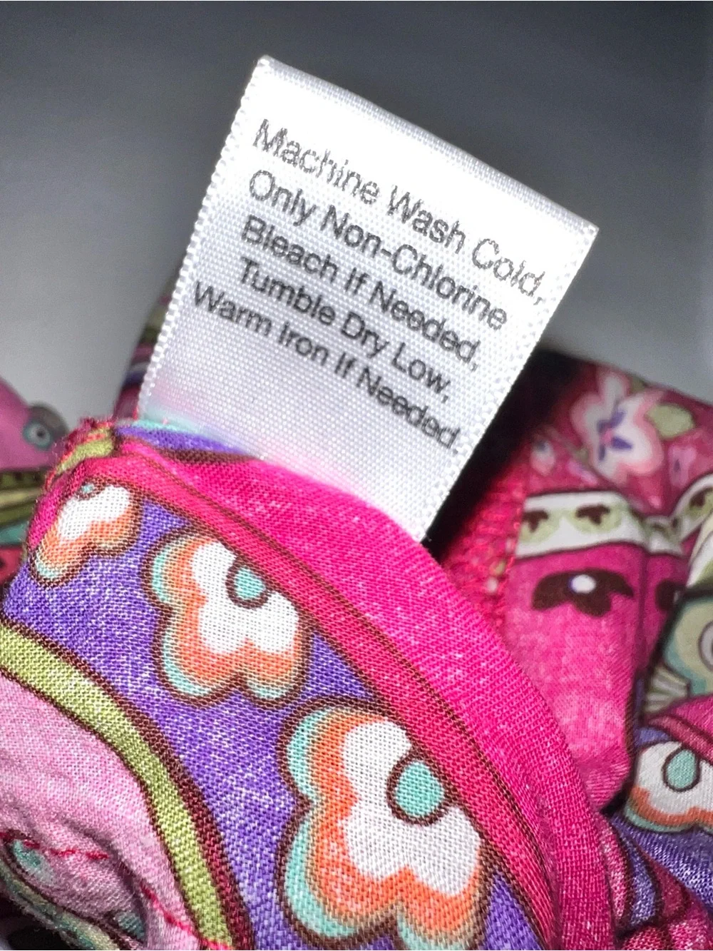 Vera Bradley Paisley Floral Pink Pajama Lounge Shorts XL
